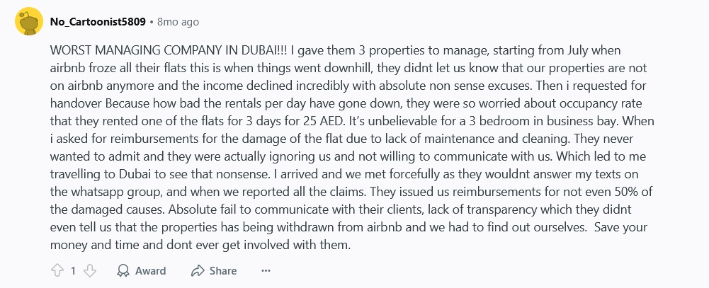 AirDxb Rental Review 10
