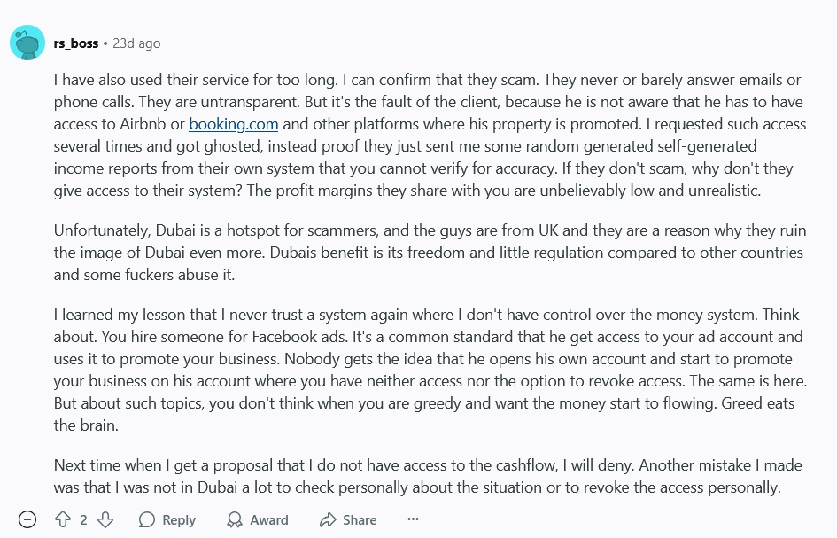 AirDxb Rental Review 5